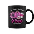 Nurse Scrub Life In October We Wear Pink Breast Cancer Fall Coffee Mug