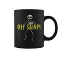 Oh Snap Skeleton Bone Breaking HalloweenCoffee Mug