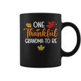 One Thankful Grandma To Be Fall Thanksgiving Pregnancy Coffee Mug