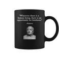 Opportunity For Kindness Seneca Stoicism Stoic Philosophy Coffee Mug