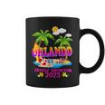 Orlando Family Vacation 2023 Summer Beach Matching Tropical Family Vacation Funny Designs Funny Gifts Coffee Mug
