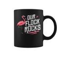 Our Flock Rocks Flamingo Mothers Day Funny Gift Coffee Mug
