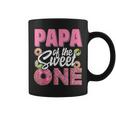 Papa Of The Sweet One Birthday 1St B-Day Donut One Party Coffee Mug