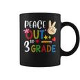Peace Out 3Rd Grade Last Day Of School 3Rd Grade Coffee Mug