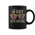 Peace Out 5Th Grade Last Day Of School 5Th Graduation Coffee Mug