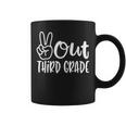 Peace Out Third Grade Last Day Of School 3Rd Grade Coffee Mug