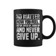 Perseverance Motivational Quote Inspiration On Back Coffee Mug