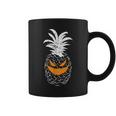 Pineapple Pumpkin Spooky Scary Monster Halloween Coffee Mug