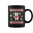 Polar Bear In Snow Ugly Christmas SweaterCoffee Mug