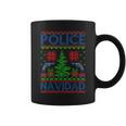 Police Navidad Ugly Christmas Sweater Coffee Mug