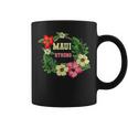 Pray For Maui Hawaii Strong Lahaina Hawaiian Floral Coffee Mug