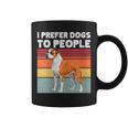 I Prefer Dogs To People Bully Kutta Dog Lovers Owners Coffee Mug