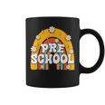 Preschool Rainbow First Day Back To School Teacher Kid Coffee Mug