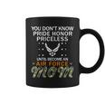 Pride Honor Priceless-Proud Air Force Mom Camouflage Army Coffee Mug