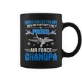 Pride Military Family Proud Grandpa Air Force Gift Gift For Mens Coffee Mug