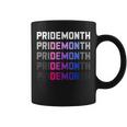 Pridemonth Demon Vintage Human Right Bisexual Coffee Mug