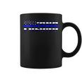 Protect And Serve In Fresno Police Flag Pd Coffee Mug