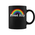 Proud Ally Lgbtq Lesbian Gay Bisexual Trans Pan Queer Gift Coffee Mug