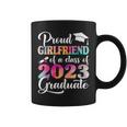 Proud Girlfriend Of A Class Of 2023 Graduate Tie Dye Coffee Mug