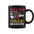 Proud Mom Of A 2023 Graduate Funny Sloth Graduation Coffee Mug