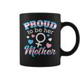 Proud Mom Transgender Daughter Trans Pride Flag Lgbtq Parent Coffee Mug