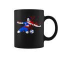 Puerto Rico Soccer Puerto Rican National Flag Football Lover Coffee Mug