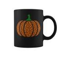 Pumpkin Dog Cat Paw Print Halloween Pet Lover Coffee Mug