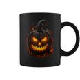 Pumpkin Scary Spooky Halloween Costume For Woman Adults Coffee Mug