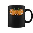 Pumpkin Twins Thanksgiving Twins Pregnancy Thanksgiving Coffee Mug