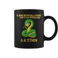Python Pithon Pi Symbol Math Teacher Pi Day 314 Coffee Mug