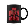 Queen Of Horror For Scary Films Lover Halloween Fans Halloween Coffee Mug