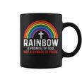 Rainbow A Promise Of God Not A Symbol Of Pride Coffee Mug