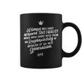 Rbg Quote Will Have Achieved True Equality Coffee Mug