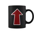 Red Arrow Pointing Up Coffee Mug