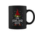 Red Buffalo Plaid Matching The Cool Dad Gnome Christmas Coffee Mug