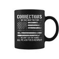 Respect Correctional Officer Proud Corrections Officer Coffee Mug