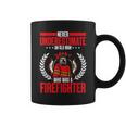 Retired Never Underestimate An Old Man Who Was A Firefighter Gift For Mens Coffee Mug