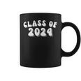 Retro Senior 2024 Class Of 2024 Graduation High School Grad Coffee Mug
