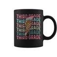 Retro Teacher 3Rd Grade Leopard Cheetah Lightning Bolt Coffee Mug