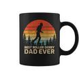 Retro Vintage Best Roller Derby Dad Ever Fathers Day Gift For Mens Gift For Women Coffee Mug