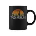 Retro Yucca Valley California Desert Sunset Vintage Coffee Mug