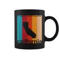 San Buenaventura Ca Souvenirs Retro California Coffee Mug