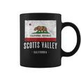 Scotts Valley California Cali City Souvenir Ca Flag Coffee Mug