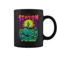 The Season Of The Undead Retro Horror Halloween Zombie Coffee Mug