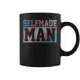 Selfmade Man Trans Pride Flag Transgender Funny Lgbtq Coffee Mug