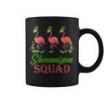 Shenanigan Squad Flamingo Leprechaun Hat St Patricks Day Coffee Mug