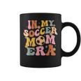 In My Soccer Mom Era Groovy Vintage Mom Life Coffee Mug