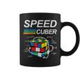 Speed Cuber Competitive Puzzle Speedcubing Players Coffee Mug