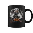 Spooky Halloween Cemetery Dragon Coffee Mug