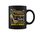 Stepping Into My September Birthday With Gods Grace Mercy Coffee Mug